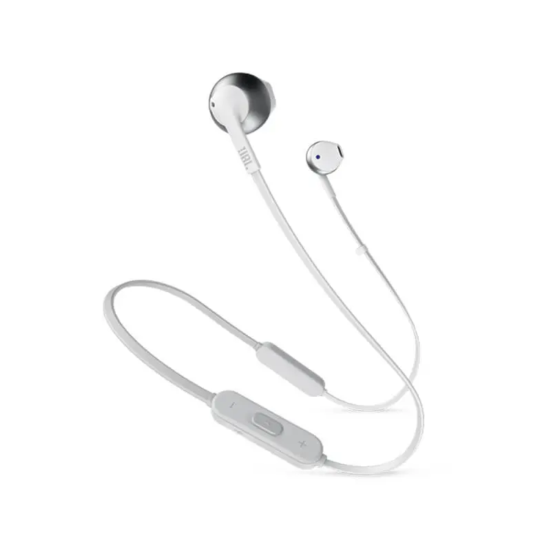 هدفون دورگردنی JBL Tune 205 BT نقره ای